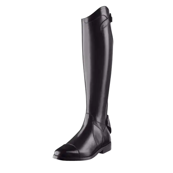 Preisknaller Reitstiefel Aries, Lederreitstiefel, Damen, Herren, Schwarz