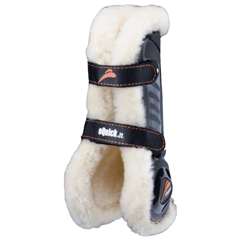 Gamaschen Velcro eShock Fluffy Legend Edition, mit Kunstfell Zertifiziert