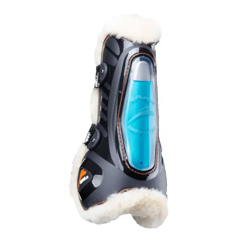 Gamaschen eShock Fluffy Velcro, mit Kunstfell Neuheit
