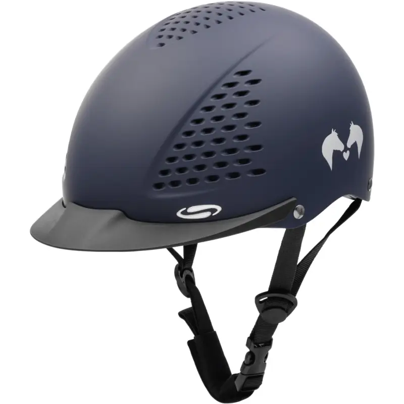 Preisknaller SWING Kinder Reithelm H23 LUCKY nachtblau