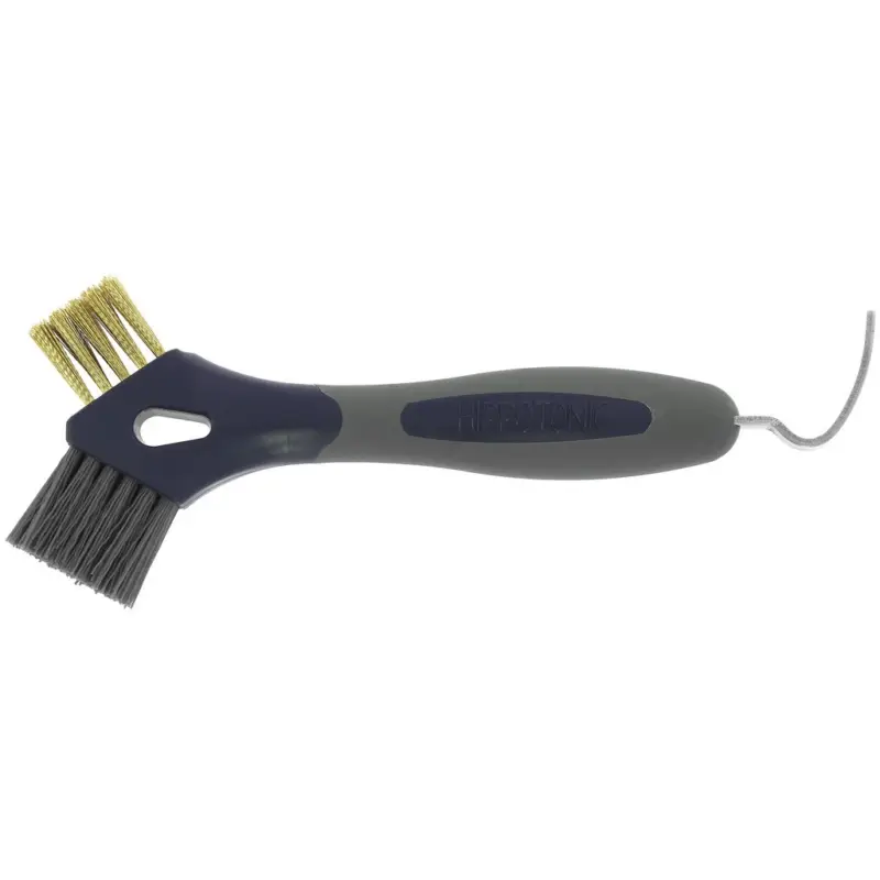 Nur Für Kurze Zeit HIPPO-TONIC Metallhufkratzer Bürste 3-in-1 schwarz