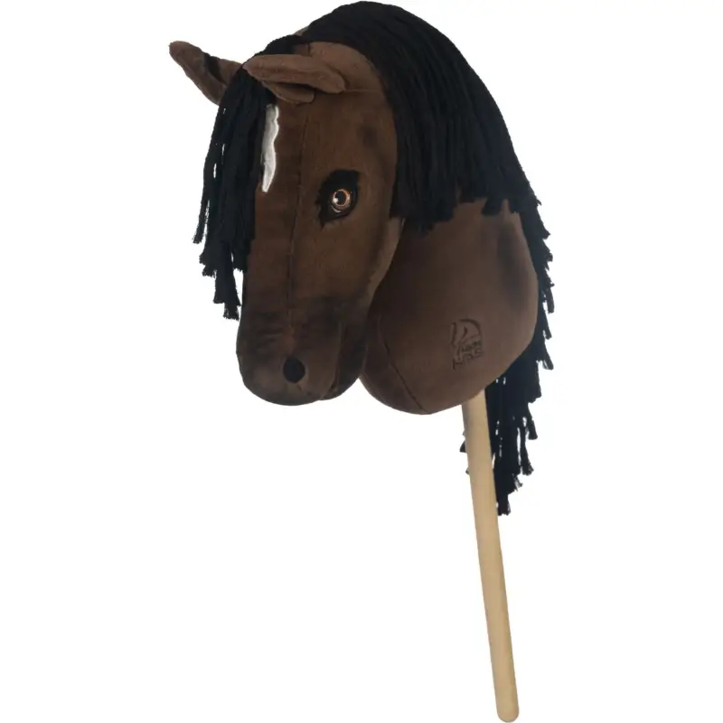 HKM Kids Hobby Horse Dressur AVALON braun Zertifiziert