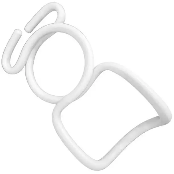 HIPPO-TONIC Clip-Auflage für modulare Ständer weiß Sonderangebot