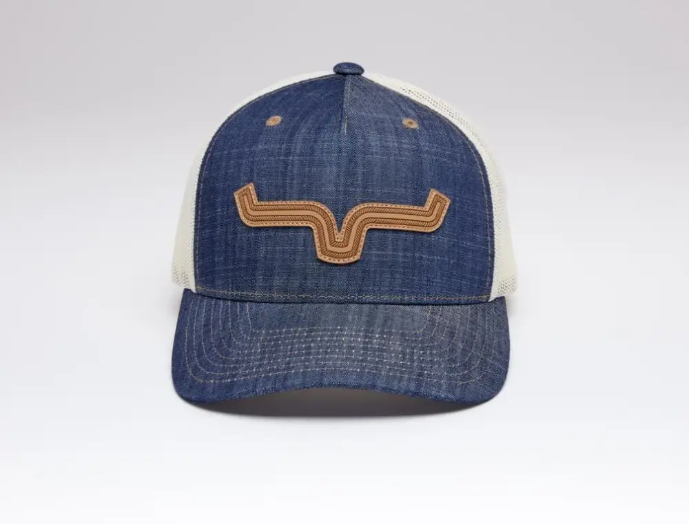 Kimes Ranch Unisex Roped Lp Trucker Cap Denim Bestseller