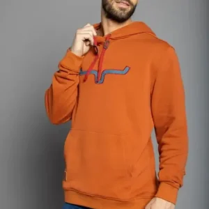 Angebot Kimes Ranch Mens Ttl Hoodie Rust Red