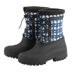 Thermoschuh Snowfall für Kinder, Nachtblau Geprüft