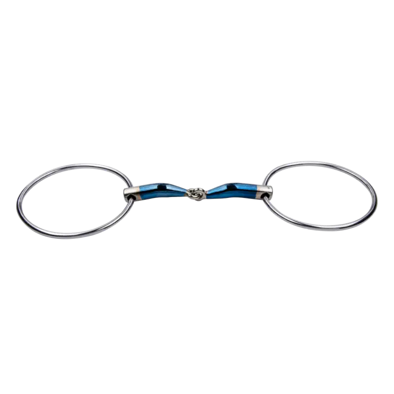 Saisonangebot Wassertrense, einfach gebrochen, Sweet Iron, 12 cm Ringdurchmesser, Gebiss
