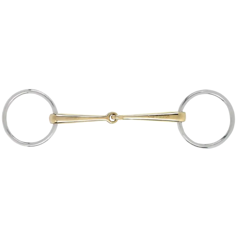 Aktuell Unterlegtrense, einfach gebrochen, Sweet Copper, Gebiss