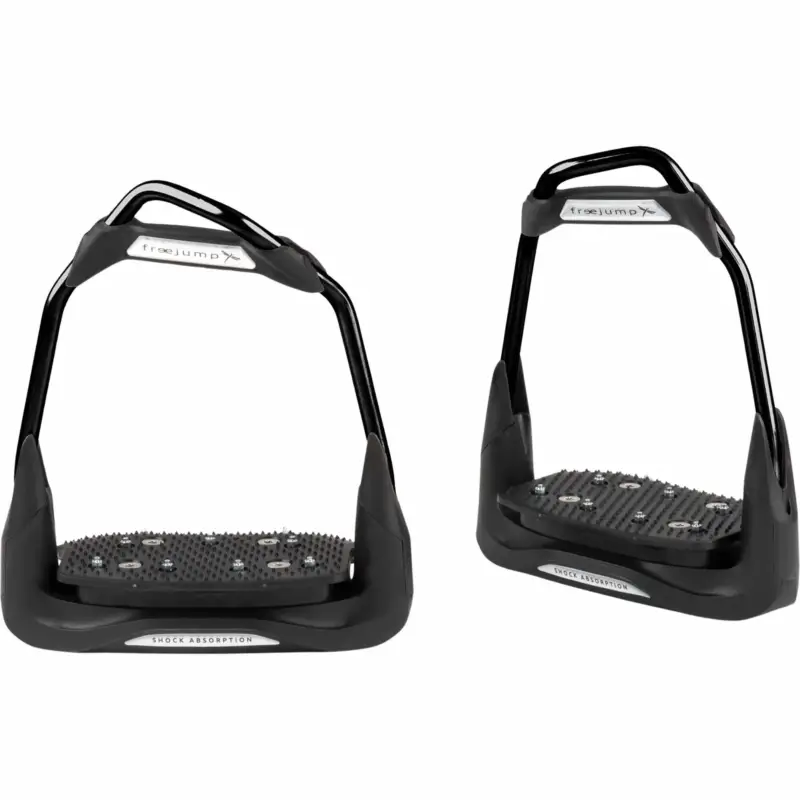 Steigbügel Stirrups Air´s Full Black 10-30, Edelstahl Nur Heute