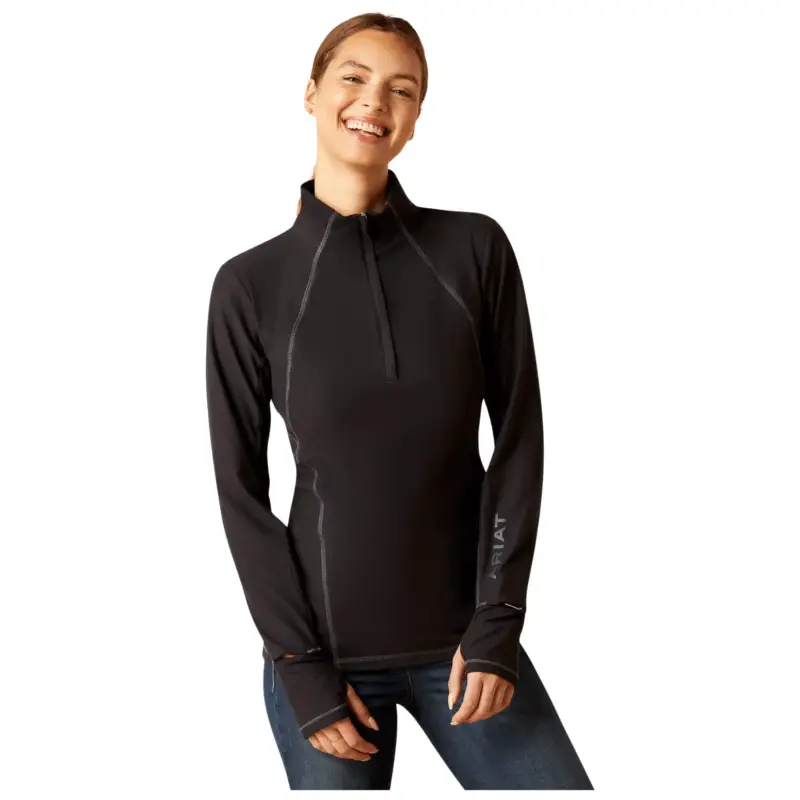 Mega-Angebot Shirt Damen Ardent Baselayer, Trainingsshirt, Zip-Shirt, langarm