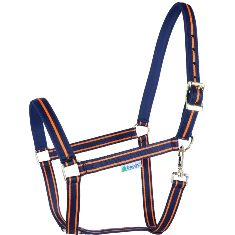 Bucas Halfter Dublin Navy Orange Mega-Angebot