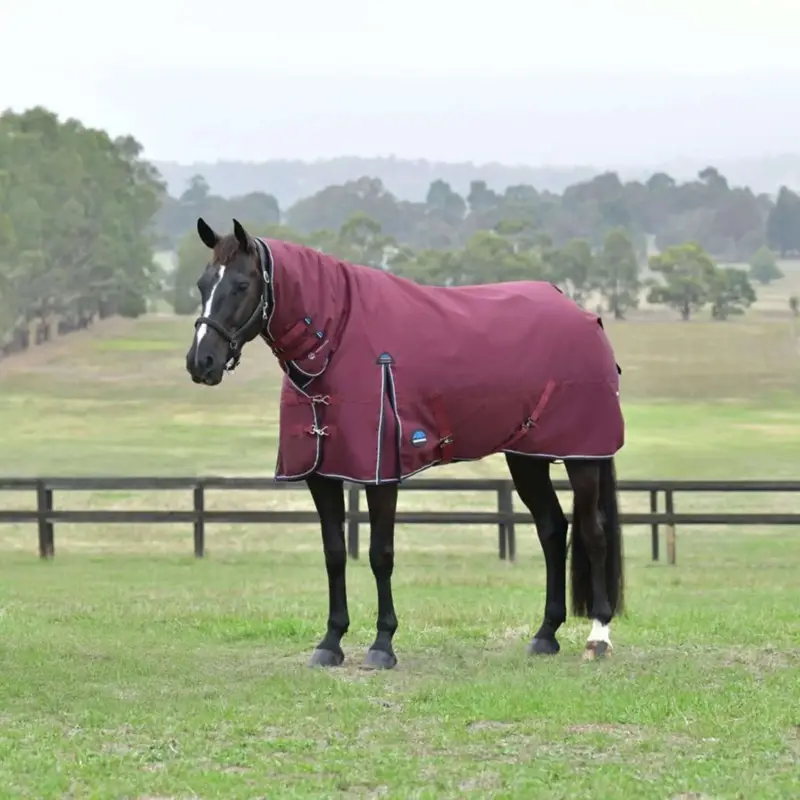 Sichere Zahlung WeatherBeeta ComFiTec Essential Turnout Combo 50g Burgund/Navy