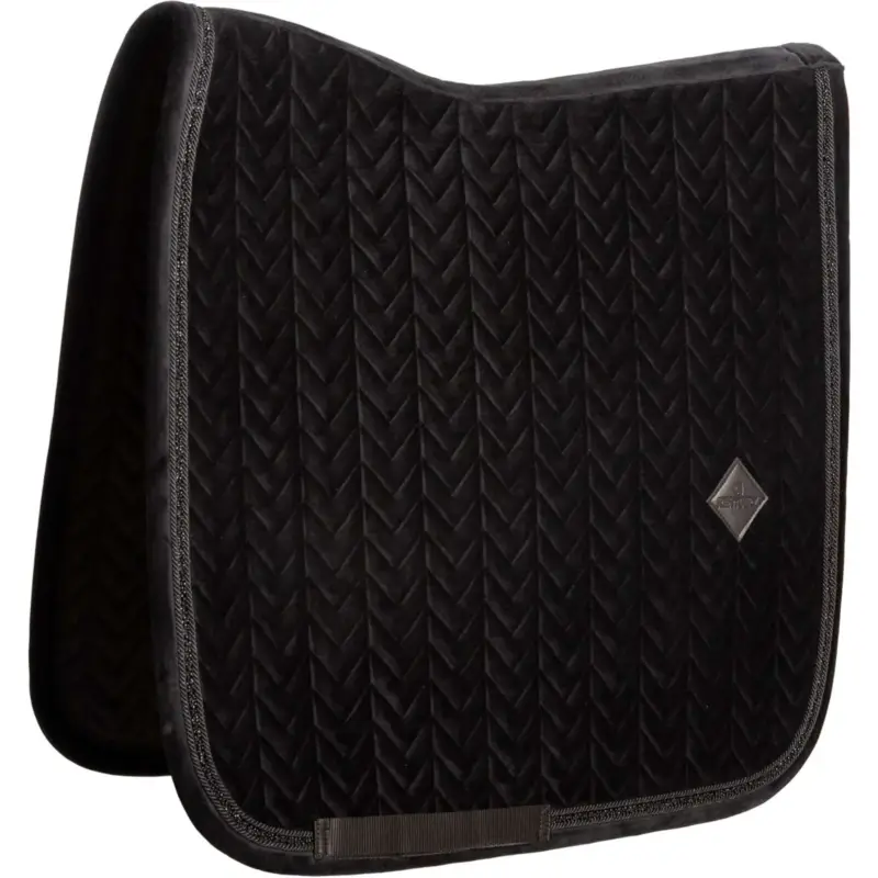 Kentucky Schabracke Velvet Mini Pearls Dressur Schwarz Neuheit