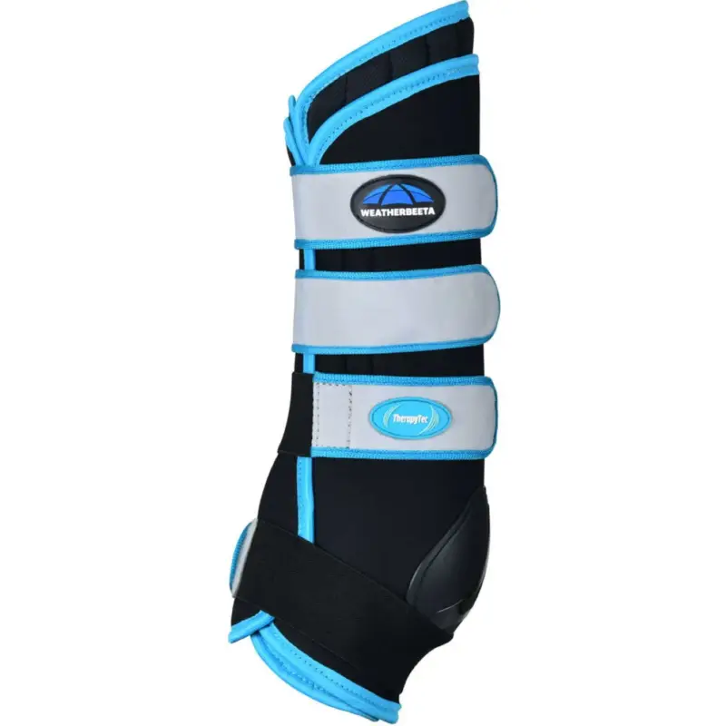 WeatherBeeta Wraps Therapy-Tec Stable Boot Schwarz/Blau Markenprodukt