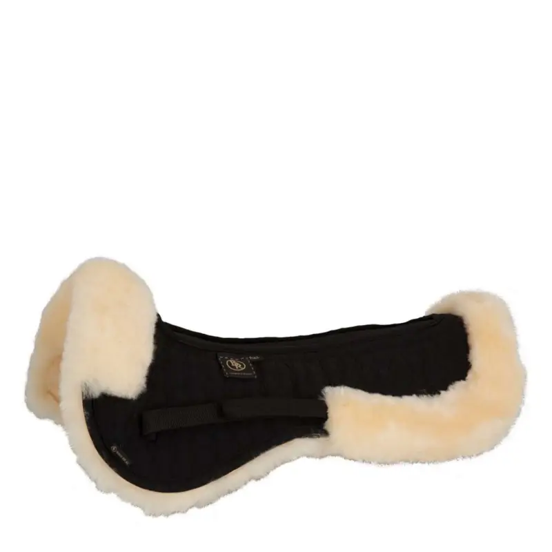 Heißes Angebot BR Sattelunterleger Air Mesh Sheepskin Schwarz/Naturell