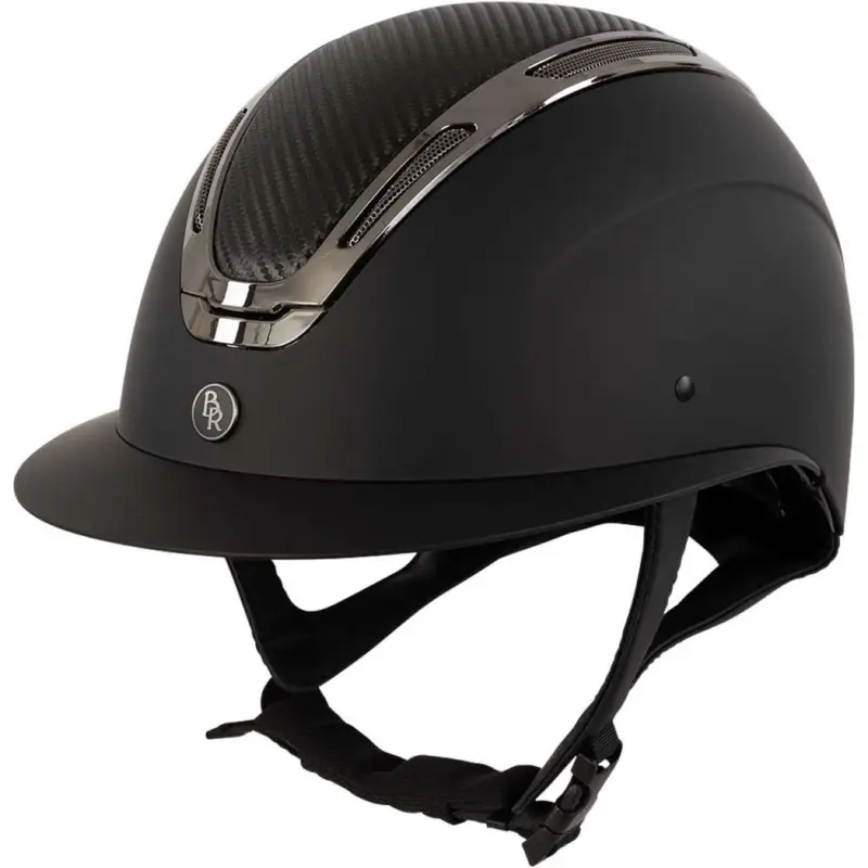 Abverkauf BR Reithelm Zeta Sport Schwarz/Gunmetal
