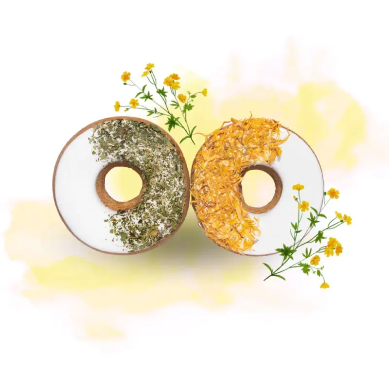 Candy Horse Donut Parsley/Calendula Kostenloser Rückversand
