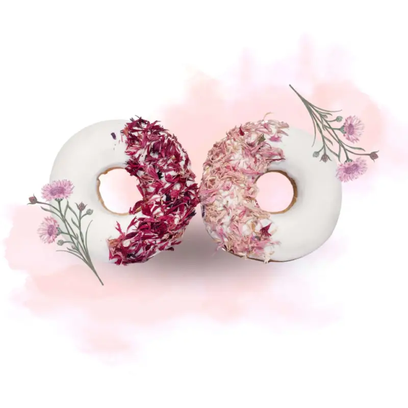 Solange Der Vorrat Reicht Candy Horse Donut Pink Cornflower