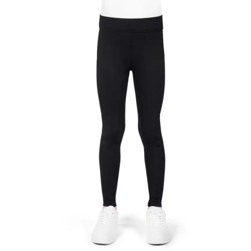 EQUITHÈME Reitleggings Birdy Kids Full Grip Schwarz Kostenfreie Lieferung