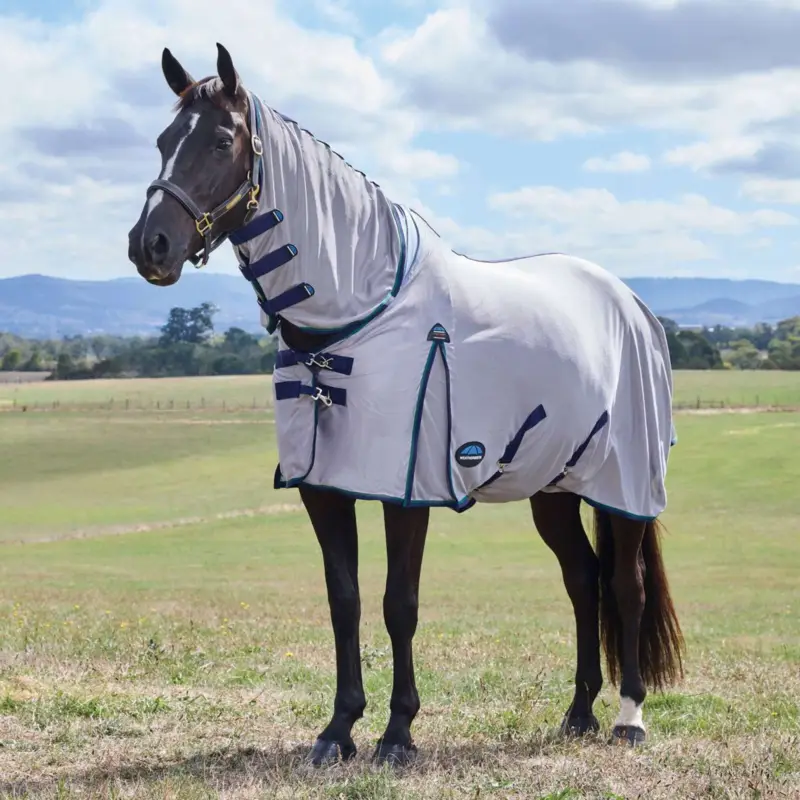 Heißes Angebot WeatherBeeta Fliegendecke ComFiTec Zephyr Combo Grey/Navy/Forest Green