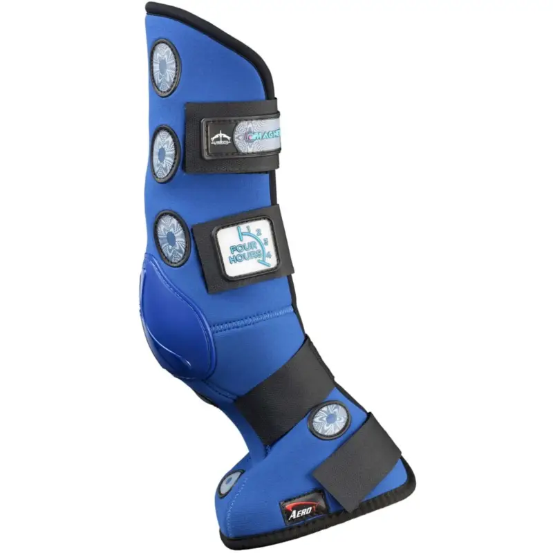 Gratis Versand Veredus Stable Boots Magnetik 4 Hours Front Blau
