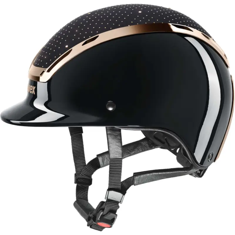 Uvex Reithelm Exxeed Glow Schwarz/Rosa Jetzt Kaufen