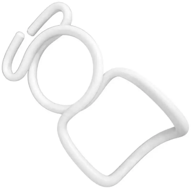 Kracherpreis Hippotonic Balkenhalter Plastik Weiß