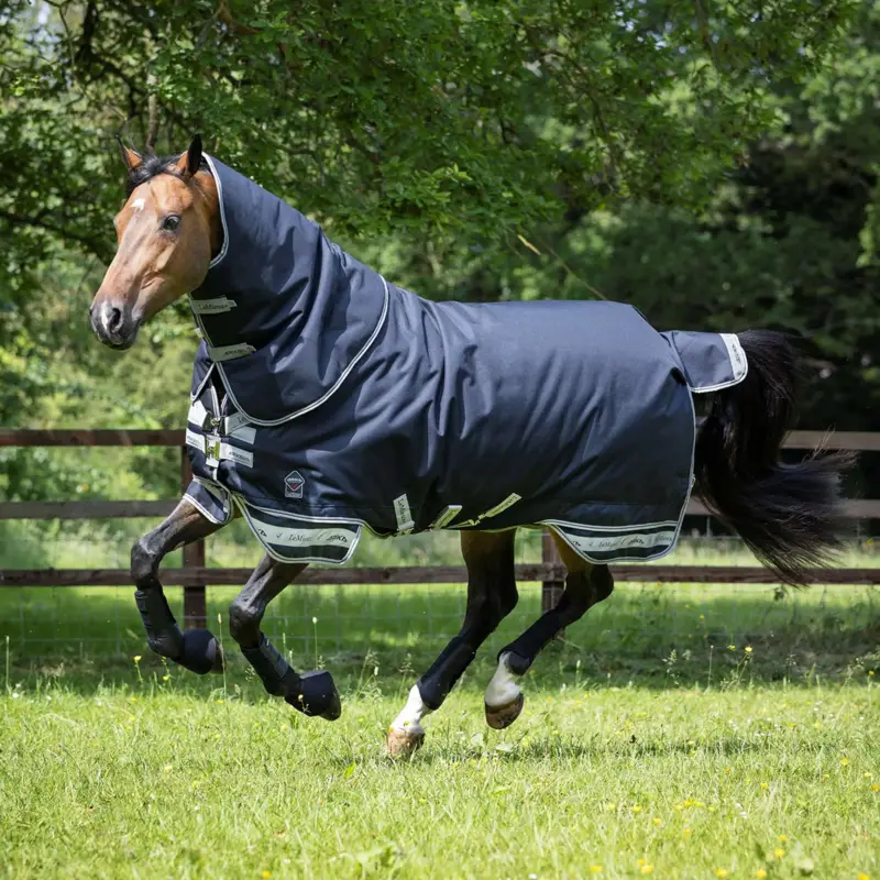 Heißes Angebot LeMieux Decke Arika Storm-Tek Turnout 200g Navy