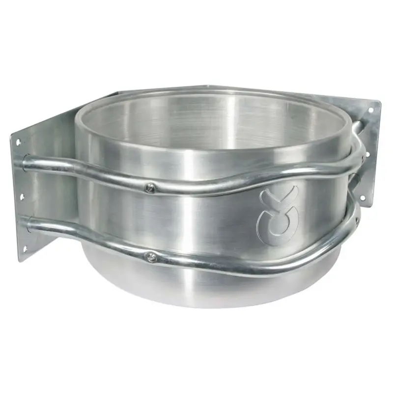 Billig Kerbl Futtertrog Aluminium Corner