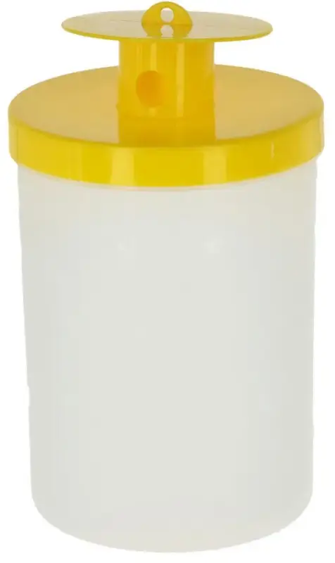 Fliegenfalle FlyCage3 inkl. Lockstoff - Komplettset, Gelb Letzte Chance