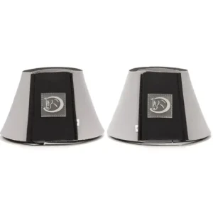 Abverkauf 2er Set Hufglocken, 13mm, Silver Grey