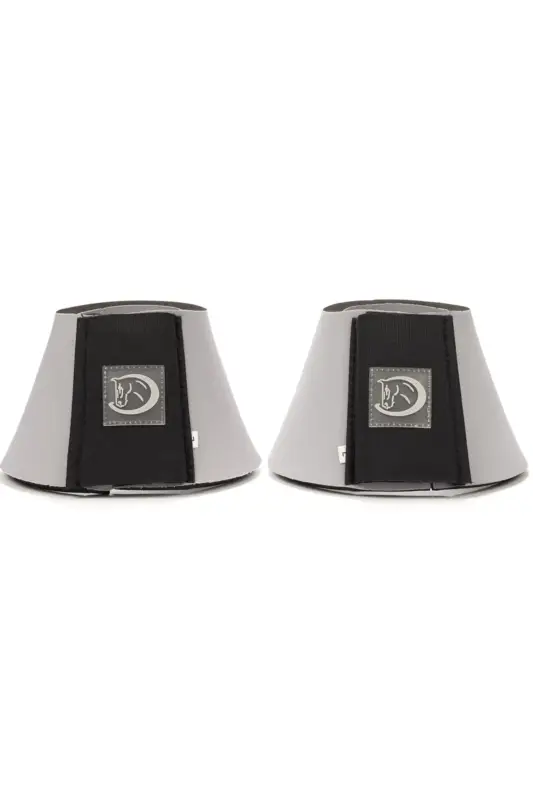 Abverkauf 2er Set Hufglocken, 13mm, Silver Grey