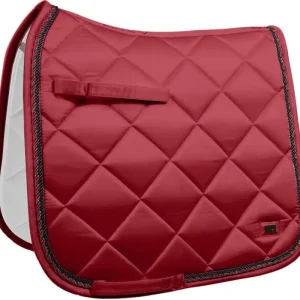 Neue Kollektion Dressurschabracke Classic Design II, WB-DR, Burgandy