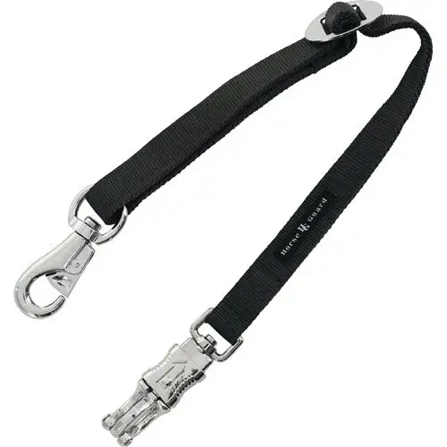 Anbinder, längenverstellbar, Schwarz Aktuell