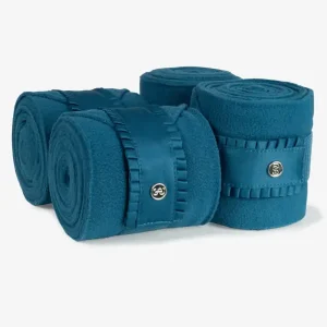 4er Set Bandagen Ruffle, WB, Petrol Blue Solange Der Vorrat Reicht