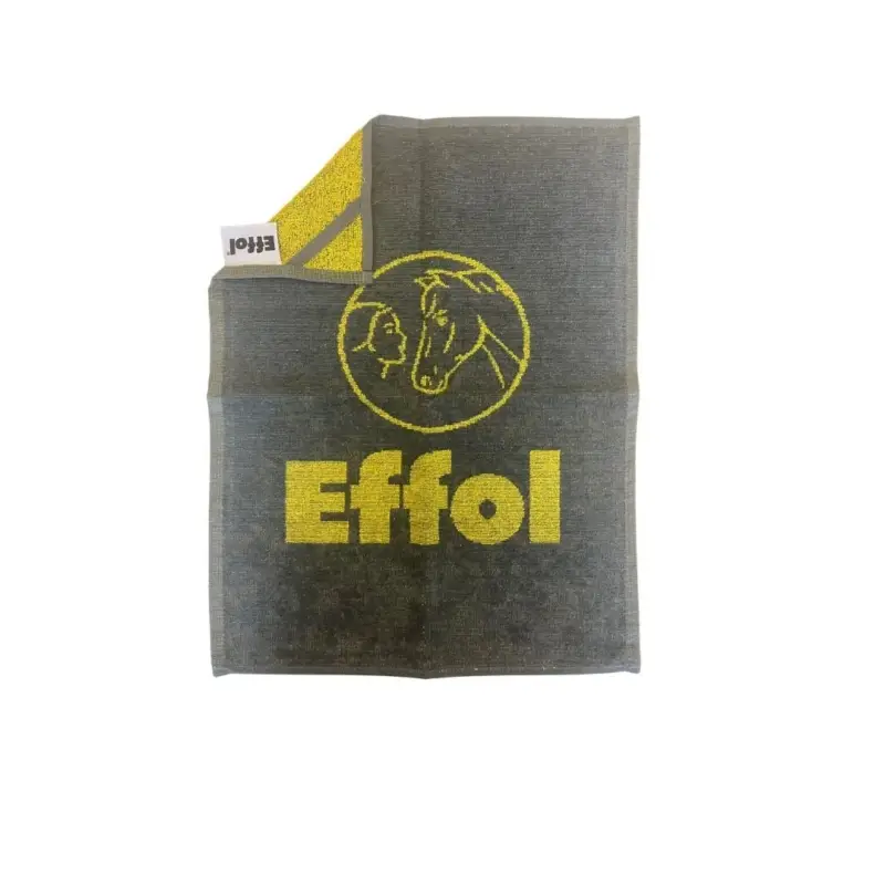 Begrenztes Angebot SuperCare-Towel Cotton, 36x50cm, Grau-Gelb