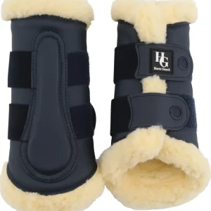 2er Set Fellgamaschen, Navy Sichere Zahlung