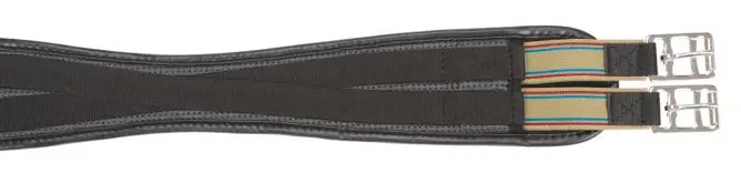 Expressversand Sattelgurt, PU, geschweift