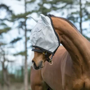 Amigo® Flymask, silver/dark grey Preis Gesenkt