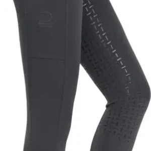 Kostenloser Rückversand Silikonvollbesatzreithose RidersTec® High Performance für Damen, Dark Grey