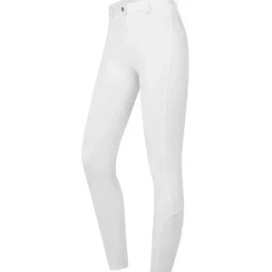 Silikonvollbesatzreithose Essential für Damen, Weiß Billig