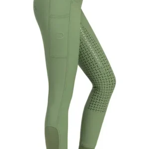 Silikonvollbesatzreithose Classic Design 2.0 für Damen, Duck-Green Direkt Vom Hersteller
