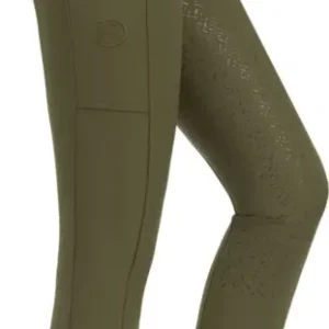 Kostenloser Rückversand Silikonvollbesatzreithose Glitter Design 2.0 für Damen, Forest Night