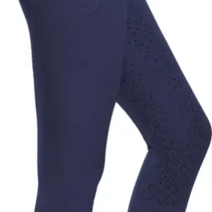 Sonderaktion Silikonvollbesatzreithose High Waist 2.0 für Damen, Navy