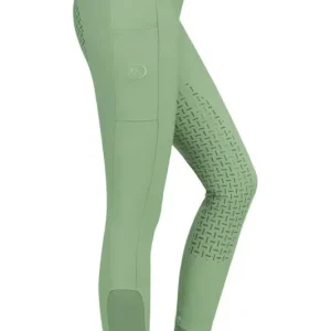Sofort Bestellen Silikonvollbesatzreithose Classic Design 2.0 für Damen, Basil
