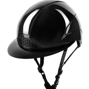 Reithelm H24 Lady Glossy für Damen, Schwarz Glanz Neu Im Sortiment