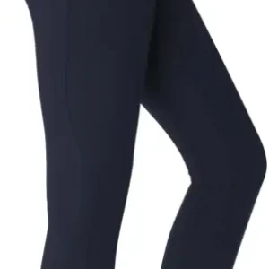 Abverkauf Silikonvollbesatzreithose High Waist Glitter Design 2.0 für Damen, Dark Saphire