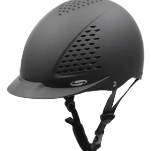 Rabatt Reithelm H23 Classic, Matt Schwarz