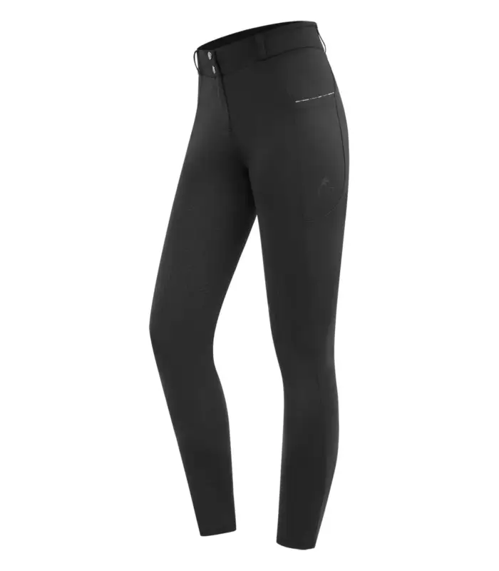 Silikonvollbesatzreithose Romy Glam für Damen, Schwarz Beliebt