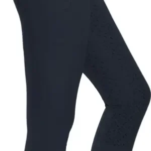 Silikonvollbesatzreithose High Waist 2.0 für Damen, Dark Saphire Sonderangebot